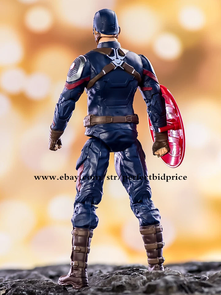 Figura de acción Capitán América Marvel Vengadores Leyendas Héroes de cómic 7" Juguetes nuevos Foto 3 de 4