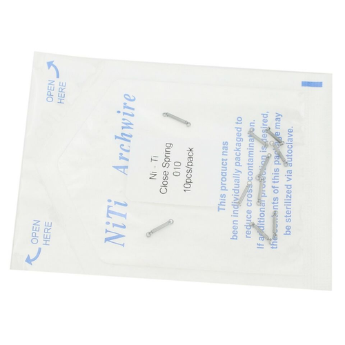 Dental Orthodontic Niti Closed Open Coil Spring Arch Wires 010 012 6mm 9mm 180mm - Picture 14 of 59