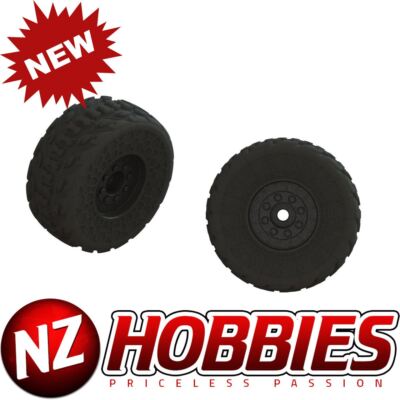 ARRMA DBoots FIRETEAM Reifen-Set - 2 Stück, 6,65 Zoll, 17mm Hex, Vorgeklebt