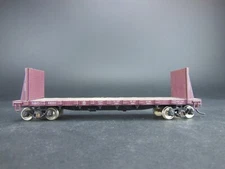 HO SCALE BALTIMORE & OHIO 8603 40' BULKHEAD FLAT CAR