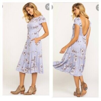 Free People Rita Tiered Midi Dress | eBay Free People Rita Tiered Midi Dress | eBay