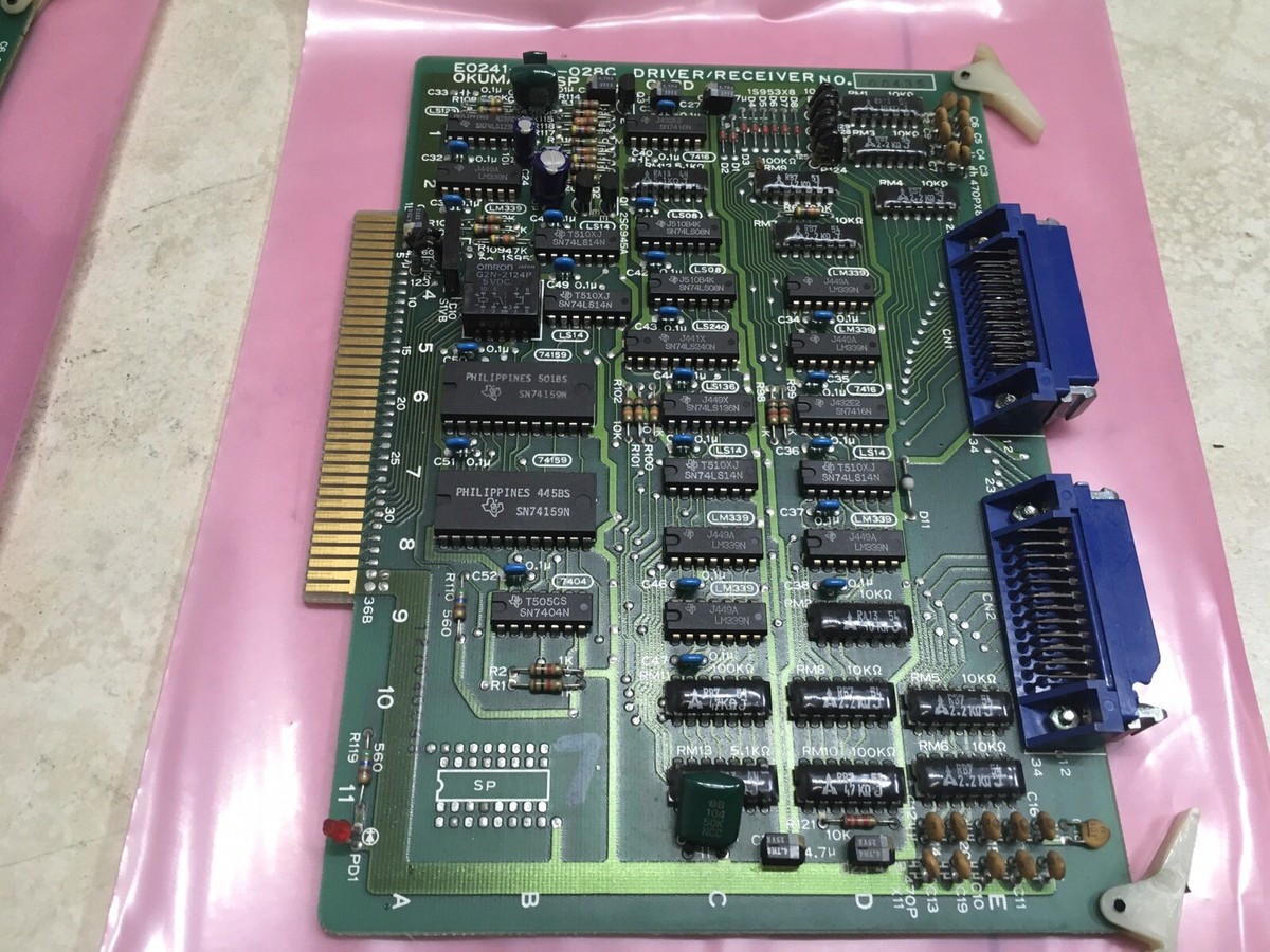 OKUMA OSP EIO CARD E0241-653-077 CNC BOARD TESTED, WARRANTY | eBay