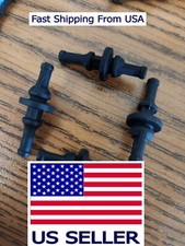 4 pack PC Gaming Case Fan Black Silicon Mouting Screw Anti Noise/Vibration