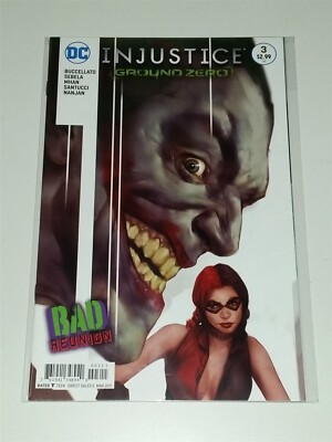 INJUSTICE GODS AMONG US GROUND ZERO #3 NM+ (9.6 OR BETTER) MARCH 2017 DC COMICS
