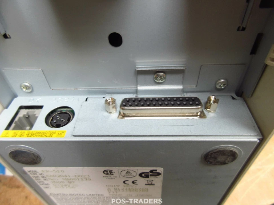 Fujitsu FP-510 Thermal POS printer 83 mm Drucker PRINTS OK SERIAL - WHITE + PSU - Image 2 of 3