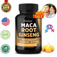 Maca Root Ginseng - Male Enhancement - Increase Size, Performance, Stamina