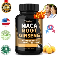 Maca Root Ginseng - Male Enhancement - Increase Size, Performance, Stamina