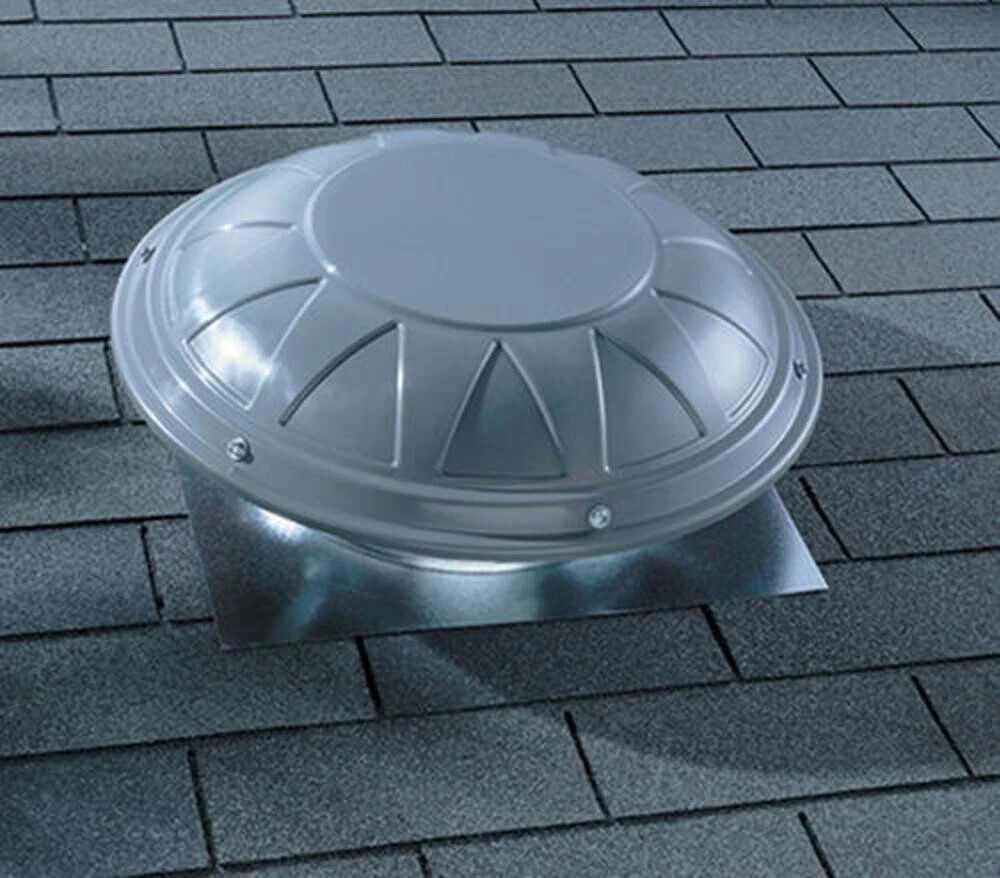 25 Attic Fan Electric Ventilator Roof Mount Adjustable Thermostat Damp Air  Vent | eBay
