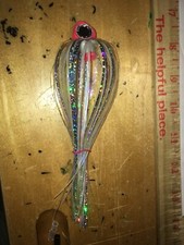 High Percentage Magnum Big Eyes Salmon Trolling Flies Pack Of 2/  6” Rigged