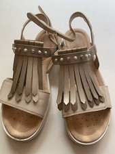 GEOX Womens Sandals sz 8.5-9 EUC hook and loop closing arch support