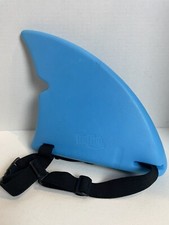 Fin Fun Shark Fin Pool Beach Toy Fin With Straps Blue Novelty Shark Fin Prop