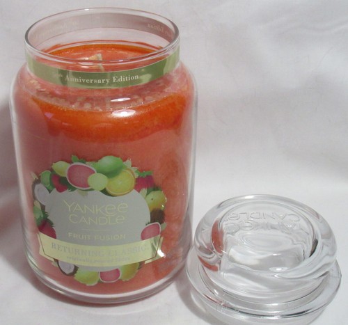 Yankee Candle Large Jar Candle 110-150 hrs 22 oz FRUIT FUSION Returning Classic - Picture 3 of 4