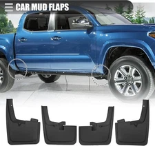 4pcs Front Rear Mud Flaps Splash Guards w/ Fender Flares for 2015-2020 Ford F150