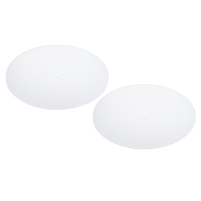 Lampshade Diffuser, 2Pcs 10.5'' Diameter with 3/8'' Center Hole Round Diffuser
