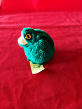 Vintage STEIFF Wool POM POM FROG 7180/5 Made in Germany 2" X 1.5" Perfect 1960s