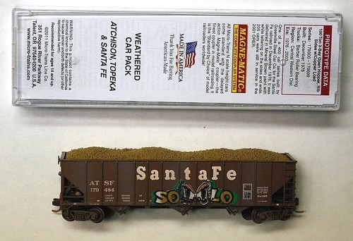 MTL Micro-Trains 10852120 Santa Fe ATSF 179484 FW desgastado de fábrica | Zustand: New