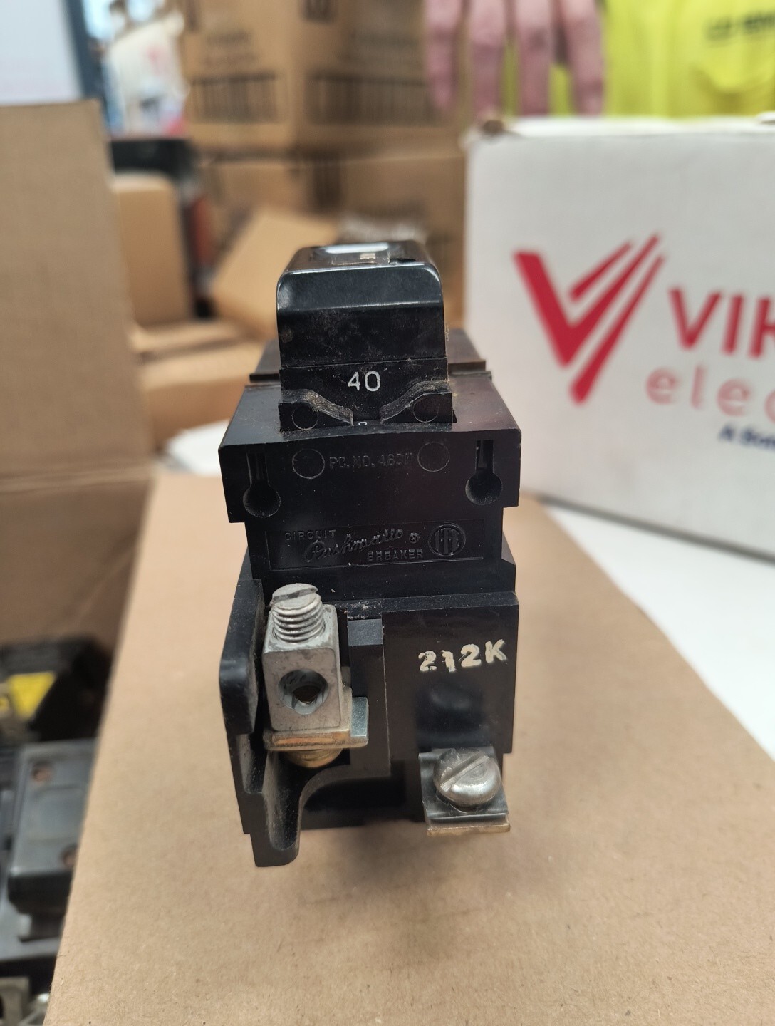 Pushmatic P240 Double Pole Two 40 Amp Circuit Breaker ITE Siemens bulldog 40A