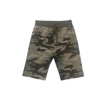 Pantaloni Tuta Corti Sportivo Laccetti Mimetico Cotone Casual Street Style 