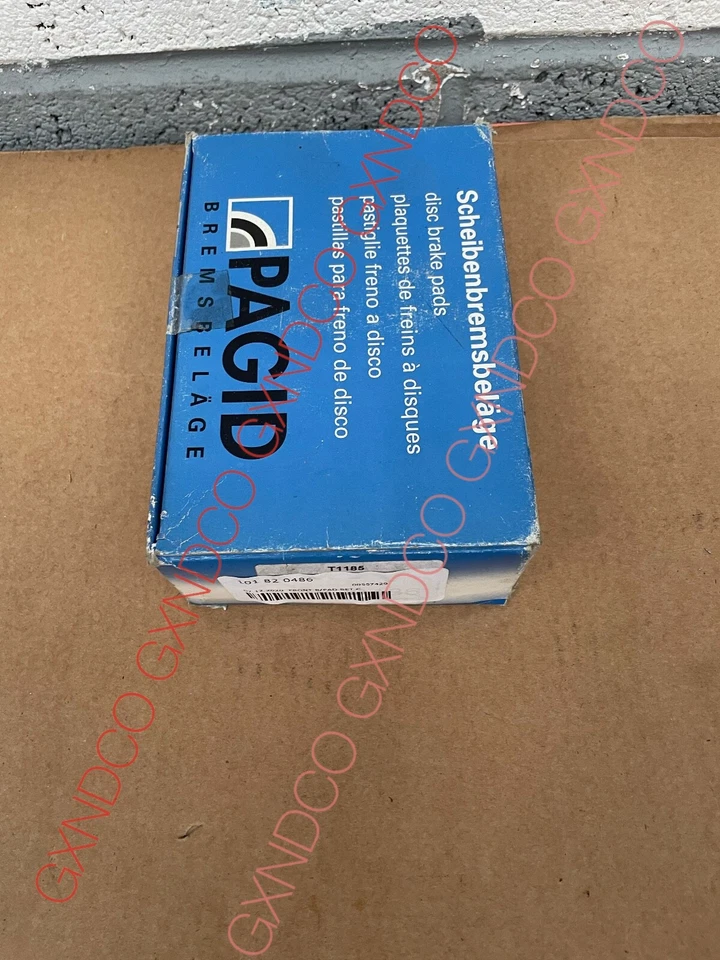 JUEGO PASTILLAS FRENO DELANTERAS SE ADAPTA A FIAT PALIO SIENA PAGID T1185 71770024 71770960 9948037 Foto 4 de 4