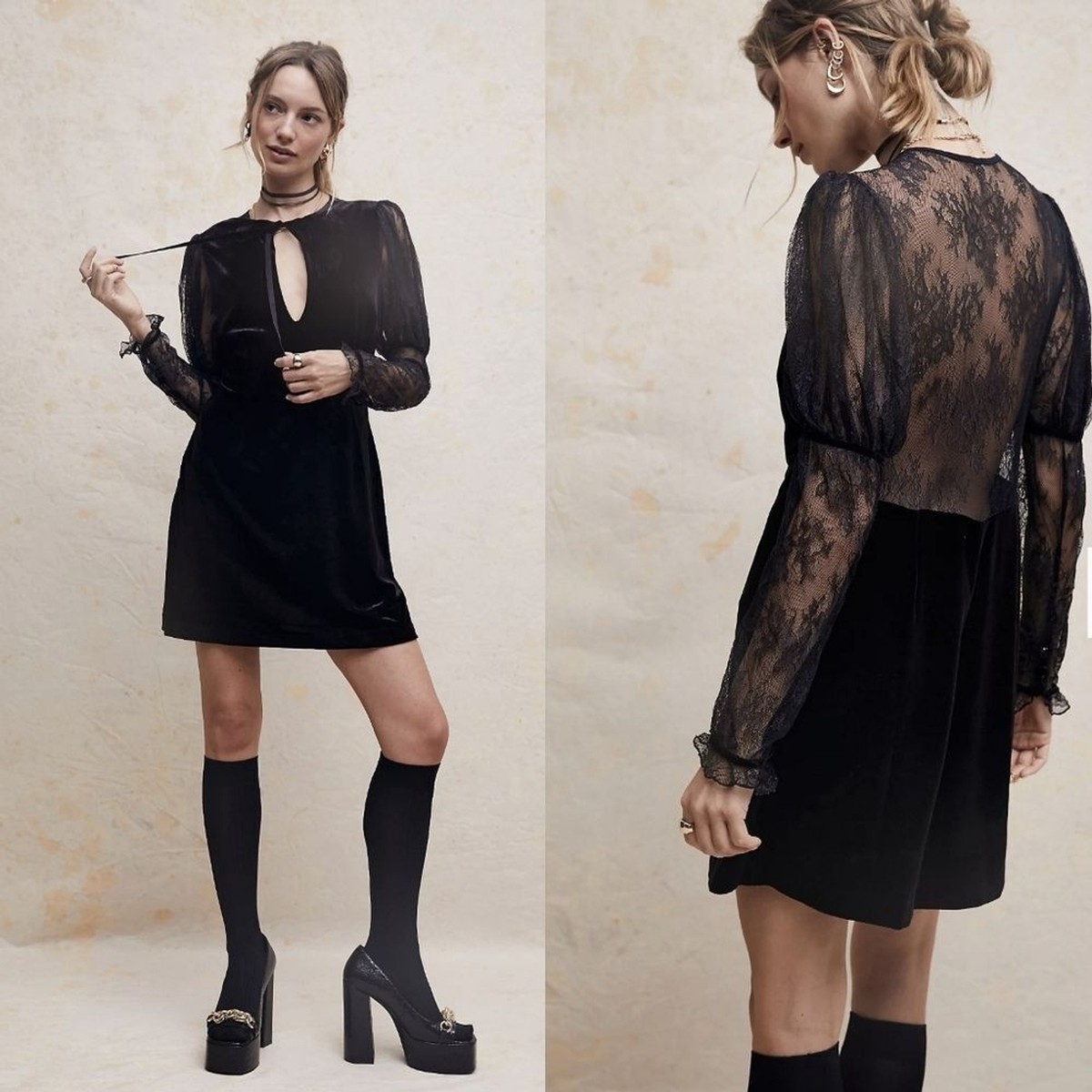 knee length dresses for ladies Love You Mesh Mini Dress main image 0