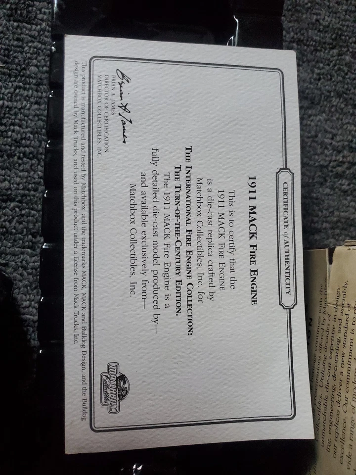 Matchbox Models Of Yesteryear 1911 & 1912 Mack & Mecedes. - Image 2 of 4