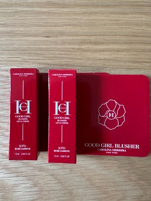 2 Carolina Herrera Good Girl Rouge Lip & Cheek 1070 Rose Jasmine 1,5 ml Neu in OVP