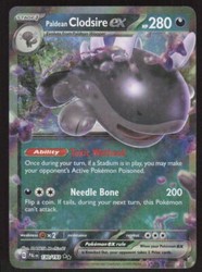 Paldean Clodsire ex 130/193 Double Rare Holo Paldea Evolved