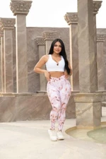 2-Piece Colombian Activewear Set – Scrunch Butt High-Waisted Leggings & Crop Top