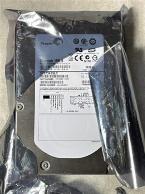 SEAGATE ST373455LC 72GB 15K U320 SCSI HARD DRIVE  NEW! Open Box