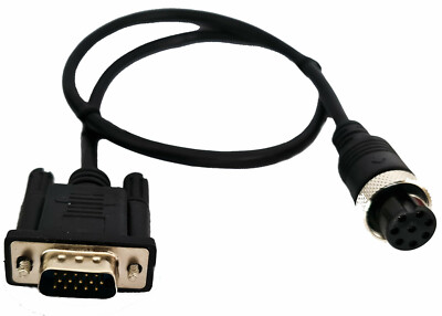 GX16 8 PIN Buchse Kopf Luftfahrt Buchse/Stecker Stecker auf 15PIN AVG Adapter Kabel