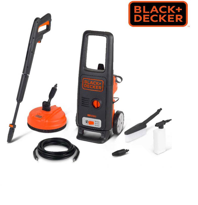 Idropulitrice BLACK+DECKER 125 bar 1660W | Efficienza Outdoor 420 l/h