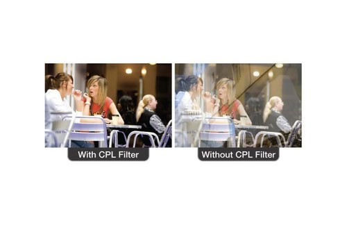 Vivitar 67mm CPL Filter Removes Unwanted Reflections from Non-Metallic Surfaces - Picture 2 of 4