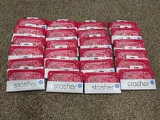 Stasher Reusable Silicone Storage Bags - NEW - Snack (24) Full Case
