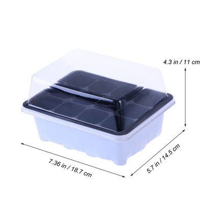 grow trays deep 10X Starter 12 Cells Starting Plant Starter Base Propagation
