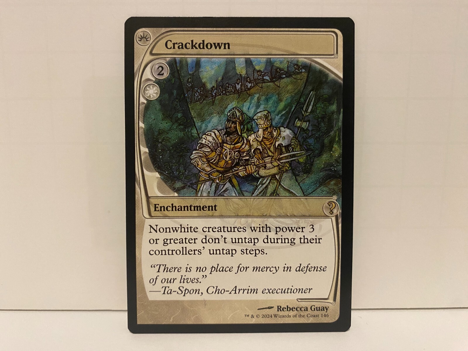 x1 NM Crackdown (Future Sight) Mystery Booster 2