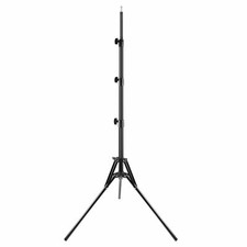 Portable Collapsible 63"/160cm Studio Flash Light Holder Stand Tripod 1/4"-Black