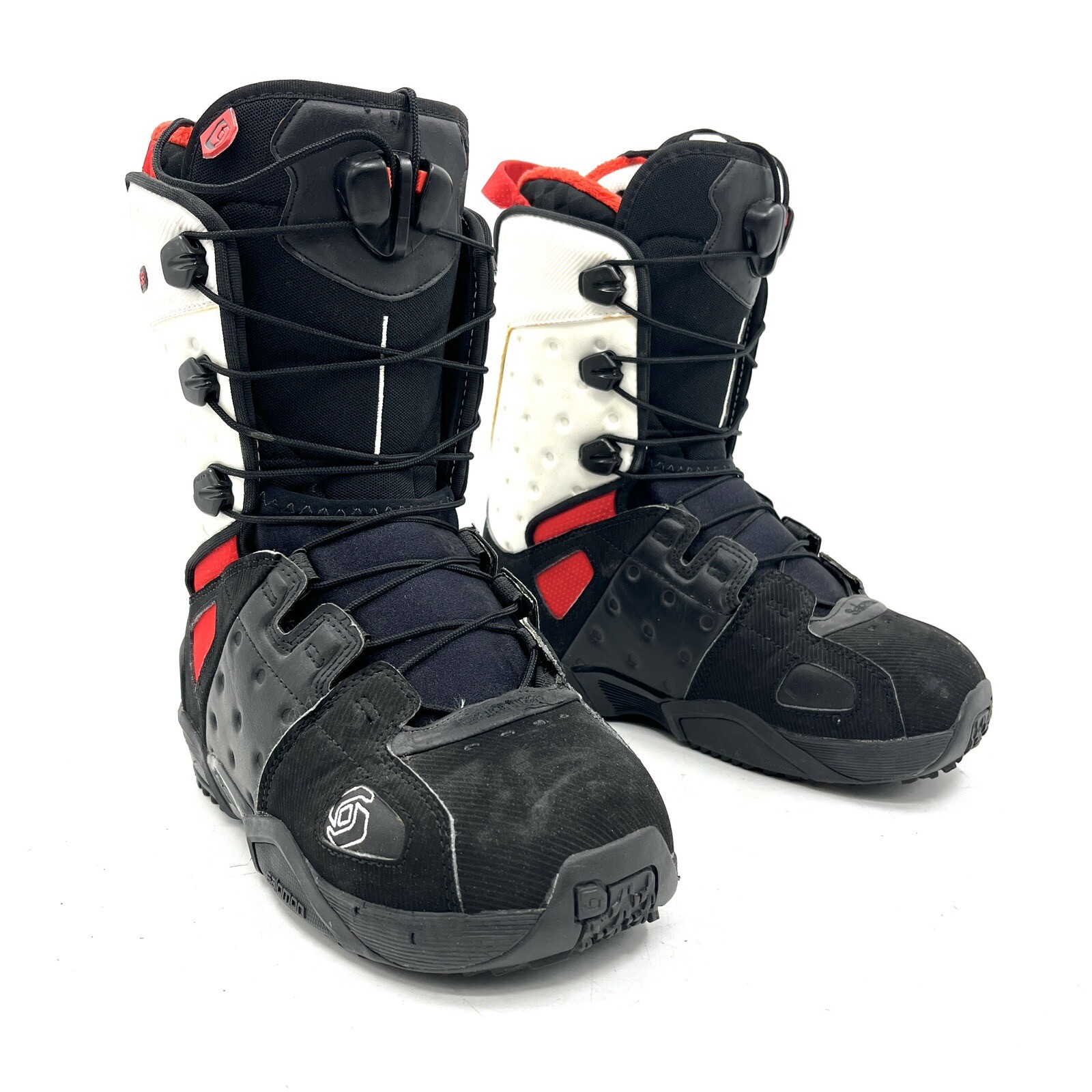 Stivali da snowboard Salomon Synapse nero bianco uomo taglia 7 5