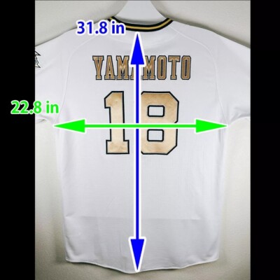 BNWT 2023 ORIX Buffaloes Commemorative jersey #18 Yamamoto NPB