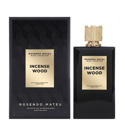 ROSENDO MATEU BLACK COLLECTION INCENSE WOOD 100ML PERFUME SPRAY