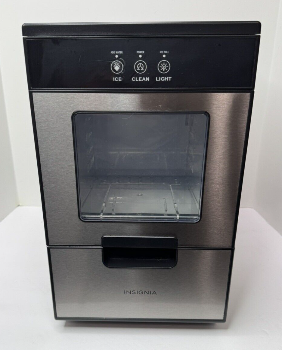 Insignia 44lb Portable Stainless Steel Nugget Ice Maker NS-IMN44SS2