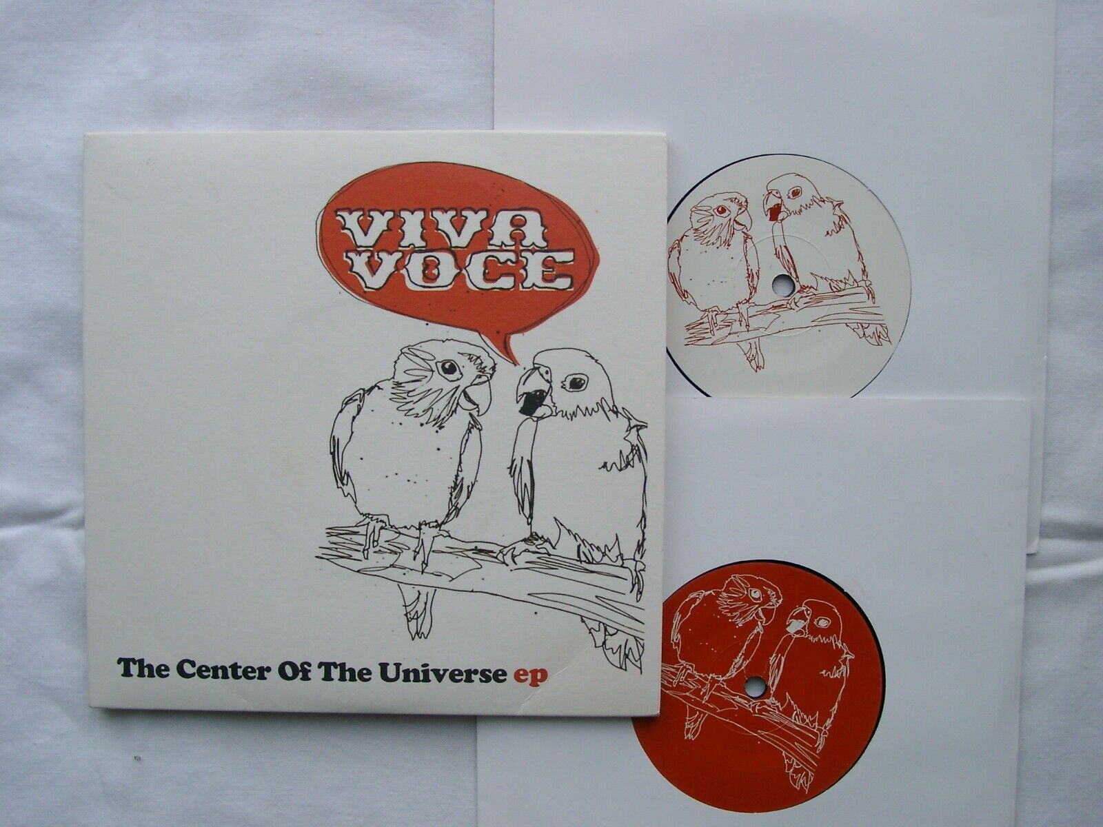 VIVA VOCE - The Center Of The Universe 2x7" EP -  FTH002S- 2005 UK - Double Pack