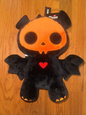 Hot Topic Skelanimals Diego Plush Backpack In Orange NWT | eBay display picture 3