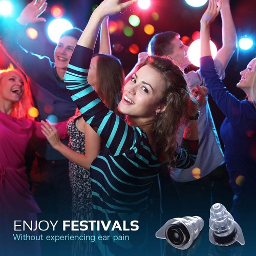 Mumba High Fidelity Ear Plugs 24dB Ear Protection for Music Festival DJ Musician - Picture 7 of 30