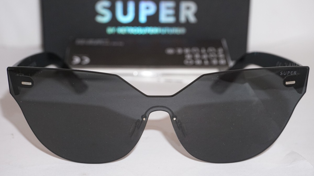 SUPER BY RETROSUPERFUTURE New Sunglasses Rimless Black D8G/R SUPER BY RETROSUPERFUTURE New Sunglasses Rimless Black D8G/R