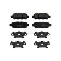 NK BremsbeläGe Bremsbelegsatz Hinten FüR Nissan Qashqai +2 I X-Trail Infiniti
