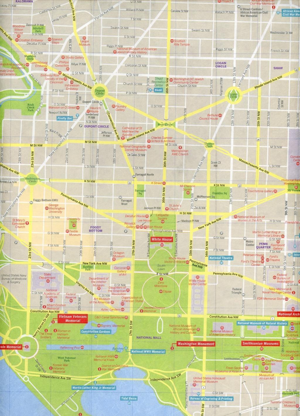Thumbnail - Lonely Planet | Lonely Planet Washington Dc City Map | (land-)karte |