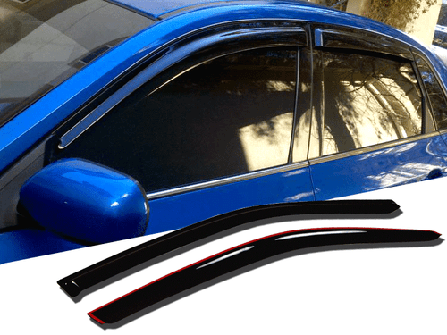 Vent Shade Window Visors Deflector Ford Focus 00-07 ZX3 3D Hatchback Only 2pcs - Bild 5 von 5