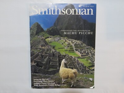 Smithsonian Air & Space Magazine: 2003 March Machu Picchu K8 | eBay