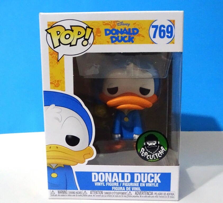 Funko Pop! Rare Donald Duck Exclusive Limited Edition #769 +Protector