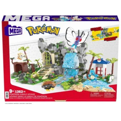 Mega Construx HHN61 - Pokémon - Ultimatische Dschungelexpedition, Bausatz 1347
